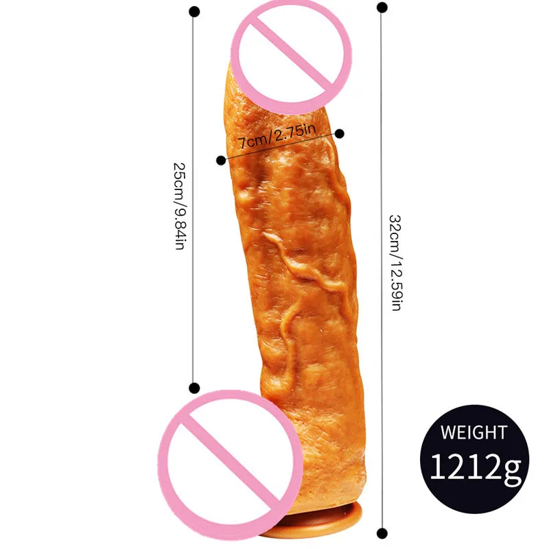 Огромный фаллоимитатор 2021 Женский мастурбатор супермягкий реалистичный пенис
