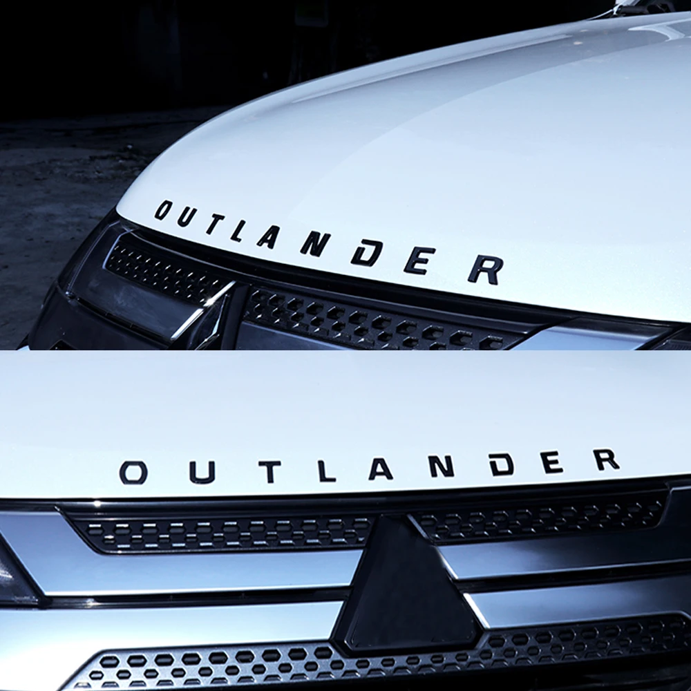 Для Mitsubishi Outlander Sport PHEV VAN эмблема значок наклейка на капот автомобиля стикер