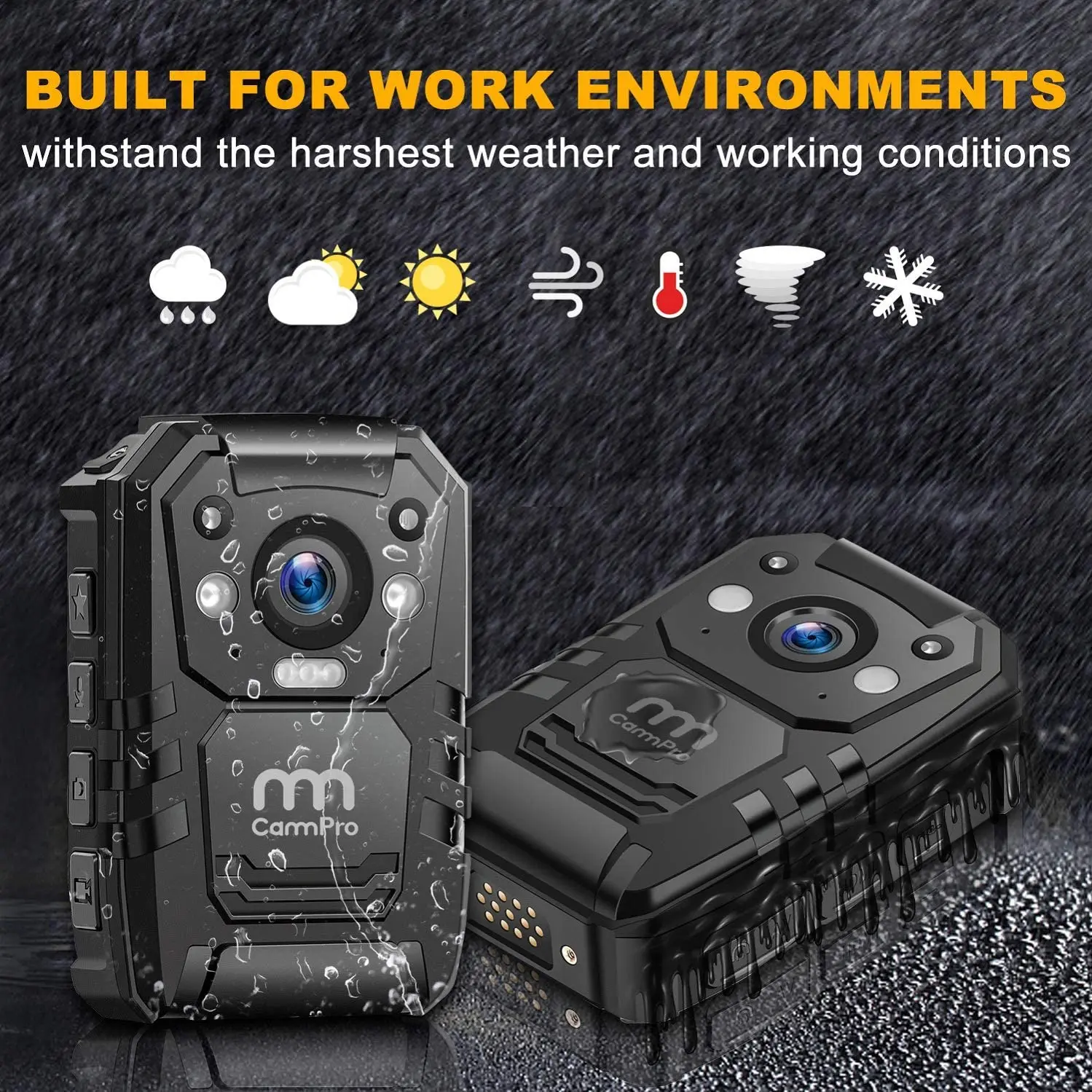 CammPro I826 небольшой мобильный трафик GPS CCTV Камера вспышка светильник 1296P средства