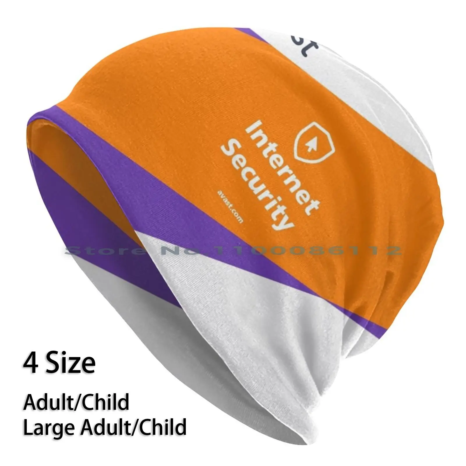 

Avast Mask Funny Beanies Knit Hat Funny Saftey Custom Brimless Knitted Hat Skullcap Gift Casual Creative