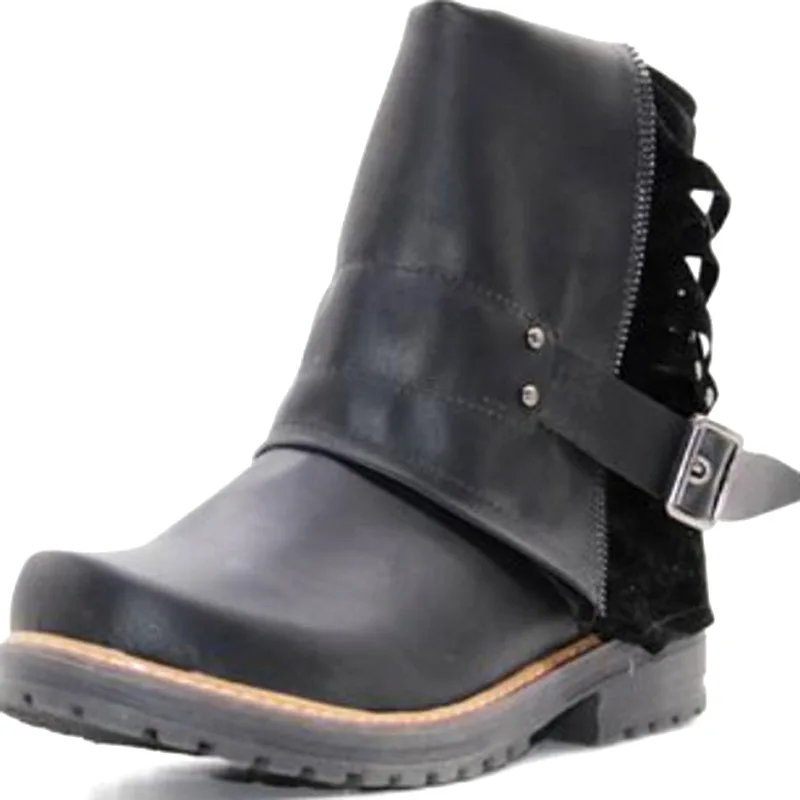 

Женские ботинки на молнии, зимняя обувь с круглым носком для женщин, роскошные дизайнерские ботинки-женские резиновые Модные ботильоны бол...