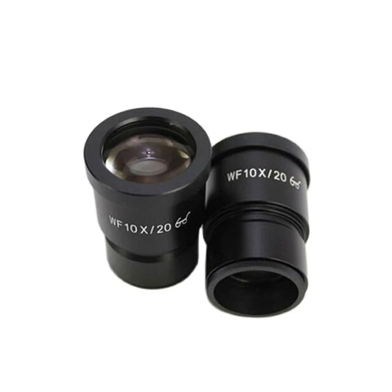 Новая пара WF10X/20 окуляров для микроскопа Zeiss Leica Olympus Nikon (30 мм) | Инструменты