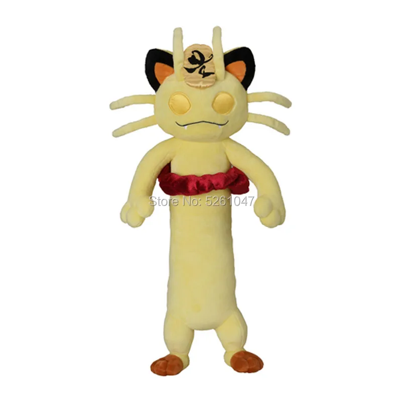 Оригинальная Джамбо гигантамакс Meowth плюшевая кукла мягкая игрушка Меч Щит