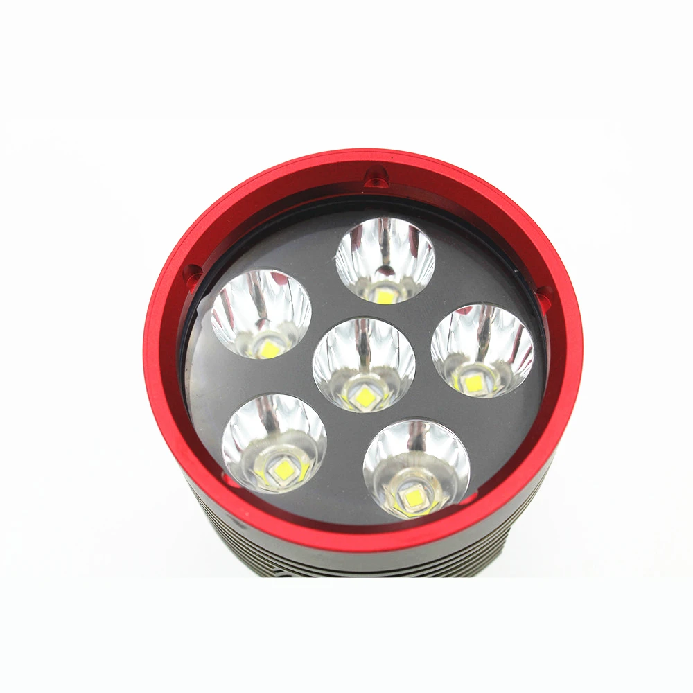 Подводный портативный фонарь для дайвинга 100 м макс. 600 лм с магнитным управлением