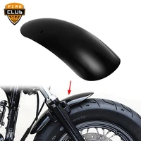 motorcycle custom short front fender cover black steel iron for harley sportster forty eight xl1200x 2010 2017 16 15 14 13 12 11