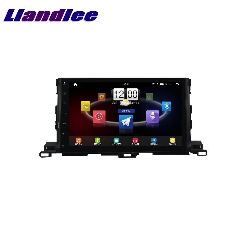 Для Toyota Highlander XU50 Kluger LiisLee Автомобильный мультимедийный ТВ DVD GPS аудио Hi Fi Радио