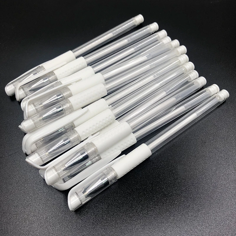 

10/50pcs white Tattoo Skin Marker pen for Eyebrow body Last-long Acupuncture Point Marking Tattoo Supplies Accessories body art