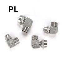 pl6 02 4681012mm hose tube m5 18 14 38 12 male thread pneumatic fast twist fittings elbow quick joint connector