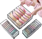 Ящик для хранения нижнего белья, складной, коробка для хранения в шкафу дюйма, с 6711 отделениями, для нижнего белья, бюстгальтеров, носков и галстуков