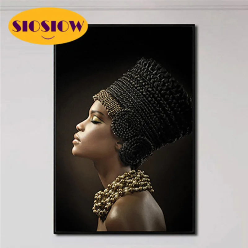 Алмазная 5D картина сделай сам для Африканской женщины вышивка крестиком