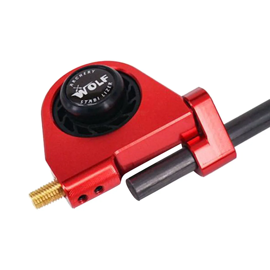 

Sturdy Archery Stabilizer Bow String Suppressor Stop Silencer Red