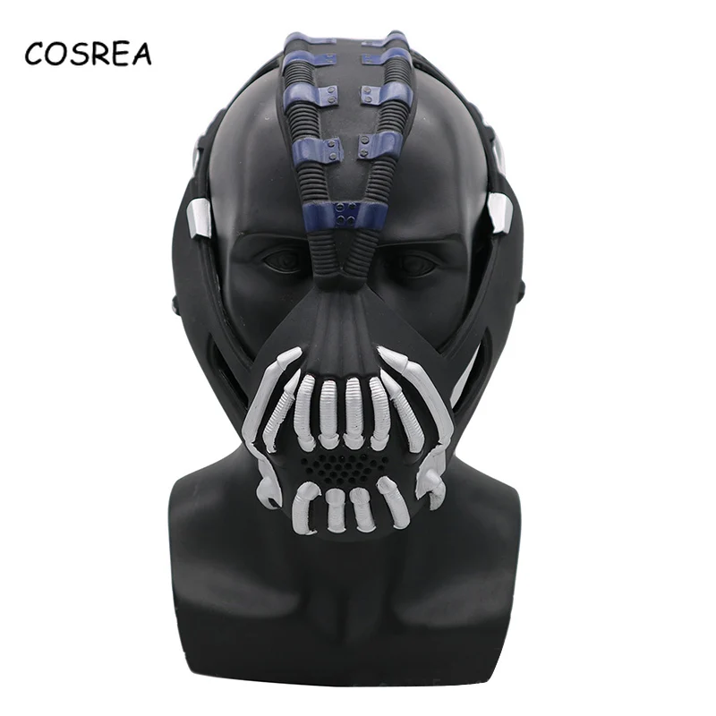 2020 фильм Темный рыцарь Косплей Костюм Маска Бэйна реквизит полная голова ПВХ