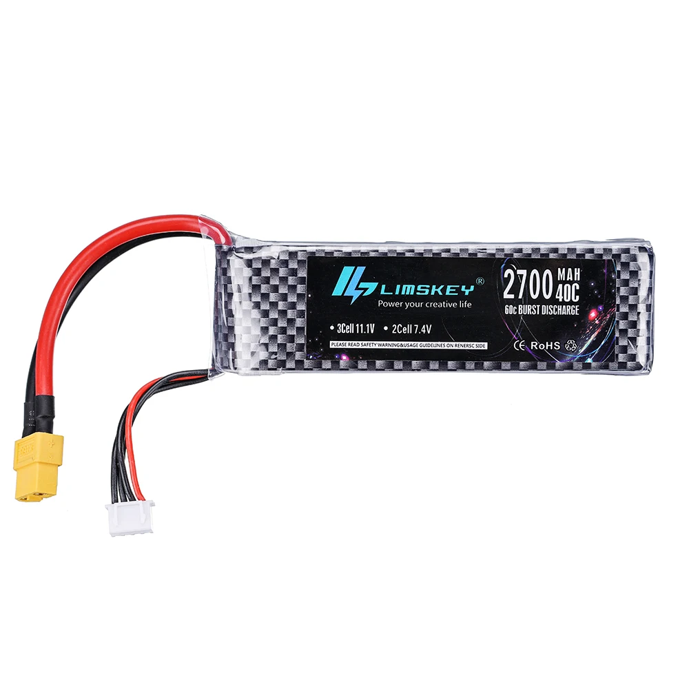 обновленная батарея 111 v 2200mah 2700mah 3s 40c lipo