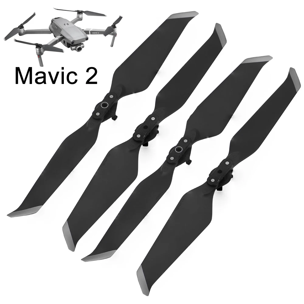 4 шт. Пропеллер для DJI Mavic 2 8743 низкий уровень шума реквизит зум профессиональное