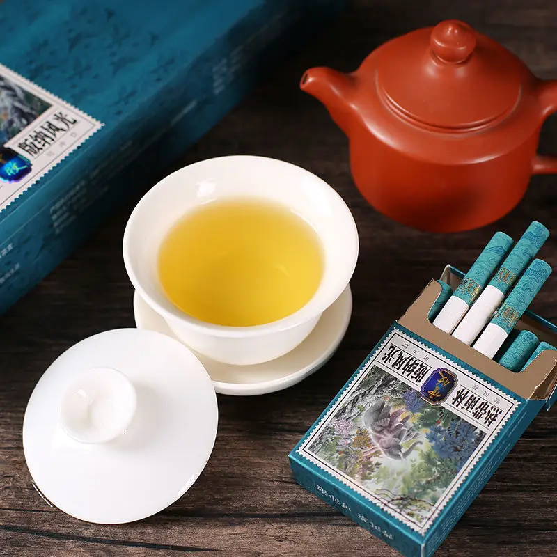 

Authentic Puer Tea Cigarette, Thick Smoke, Smokeless Cigarettes for Men and Women