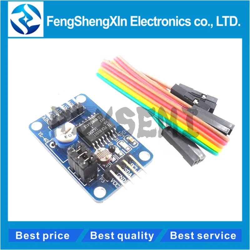 PCF8591 AD/DA Converter Module Analog to digital converter To Digital Conversion+Cable | Электронные компоненты и