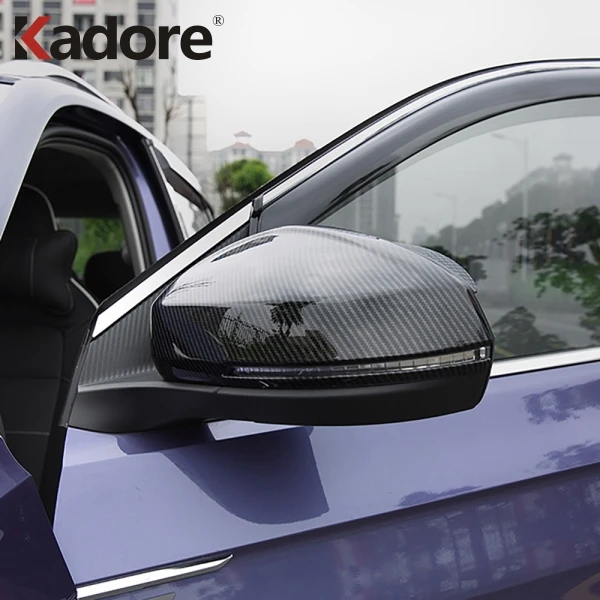 Для Volkswagen T-Cross ABS Хромированная Боковая дверь зеркало заднего вида накладка автомобильные аксессуары