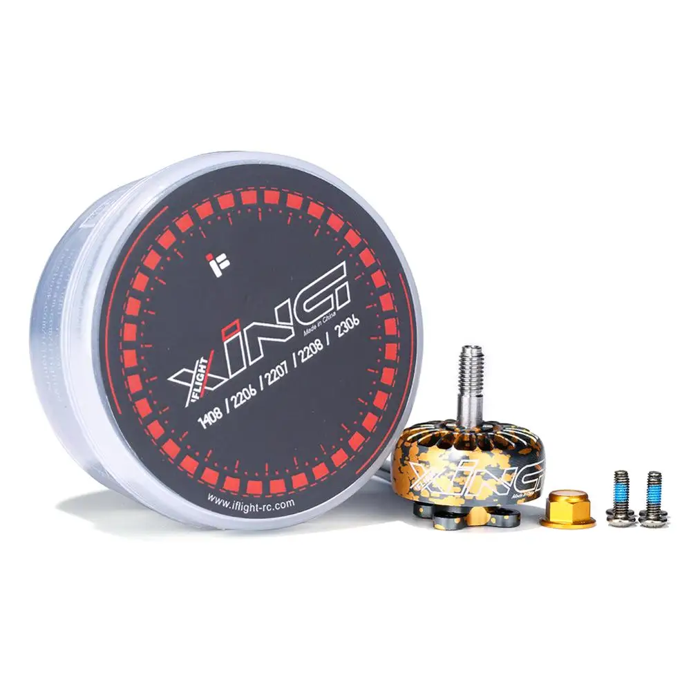 Мотор iFlight XING CAMO X2306 2306 5140 кв/кв 2 6S FPV NextGen unibell мотор совместимый с Nazgul реквизит для
