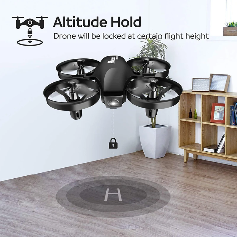 Potensic A20 мини-Дрон 2 4G 4CH 6-осевой Скорость 3D флип Безголовый режим RC дроны игрушка