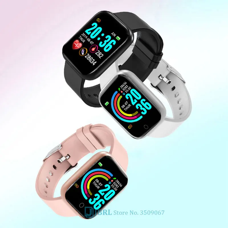 new smart watch 2021 kids children smartwatch fitness bracelet for girls boys heart rate tracker watch for android ios free global shipping