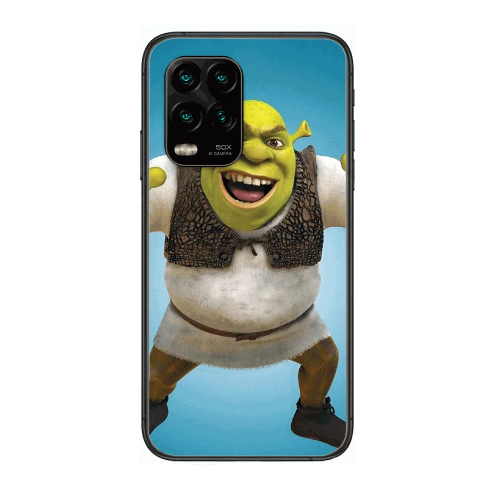 

Green Monster Phone Case For xiaomi Redmi Note 9S 8 7 6 5 A Pro T Anime Black Cover Silicone Back Pretty senior