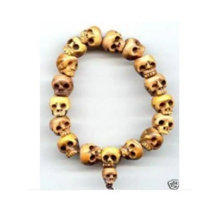 Бесплатная доставка Тибетский браслет из бусин для молитвы с вырезанными