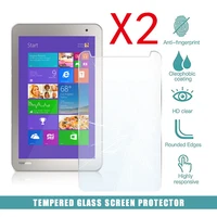 2pcs tablet tempered glass screen protector cover for toshiba encore 2 wt8 b 102 wt8 b32cn 8 tempered film