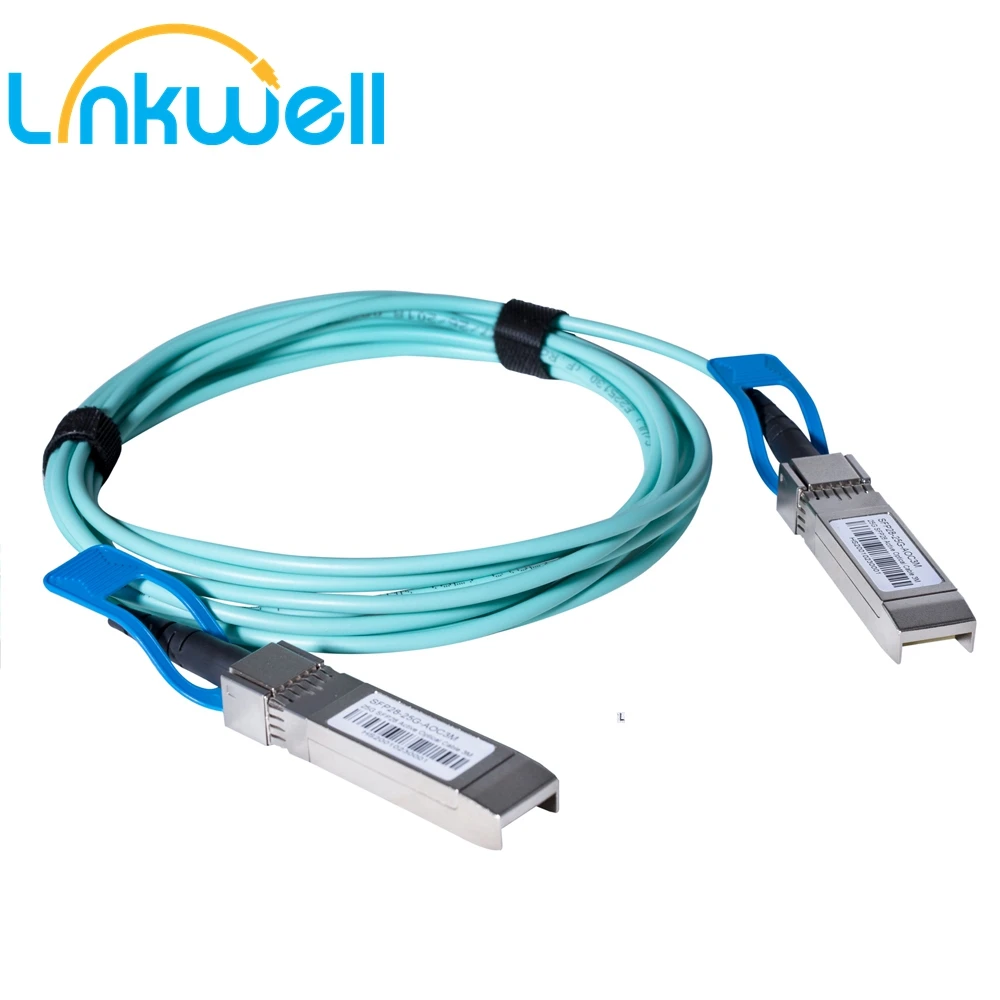 

Free shipping 10G SFP+ AOC OM3 Cable - 10 BASE Active Optical SFP+ OM3 Cable , 1-30M Module OM3 Cable AOC 10G SFP+ to SFP+ AOC