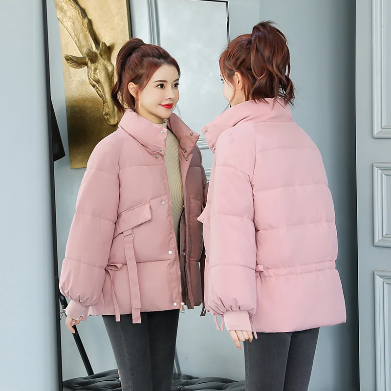 6 Colors Women Winter Puffer Jacket Korean Short Quilted Bubble Coat Warm Parkas Plus Size Casual Overcoat Female New 2022