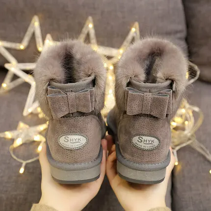 Новинка красные зимние сапоги короткие трубы для студентов бархатные зимняя