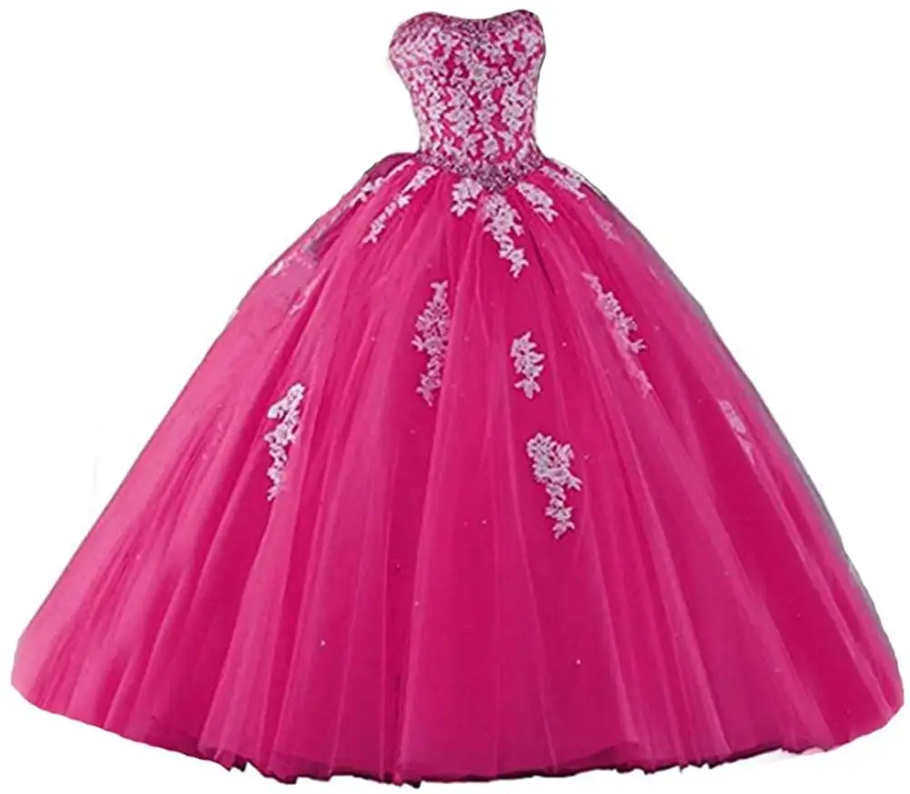 

Bealegantom Cheap Stock Quinceanera Dresses 2021 Ball Gown Appliques Beaded Sweet 16 Dress Debutante Vestidos De 15 Anos QA1610