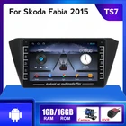 Четырёхъядерный процессор 1280*720 Автомобильный dvd-плеер на основе Android Deckless для Skoda Fabia 2015-2017 GPS Навигация Аудио мультимедийное радио головное устройство Wi-Fi