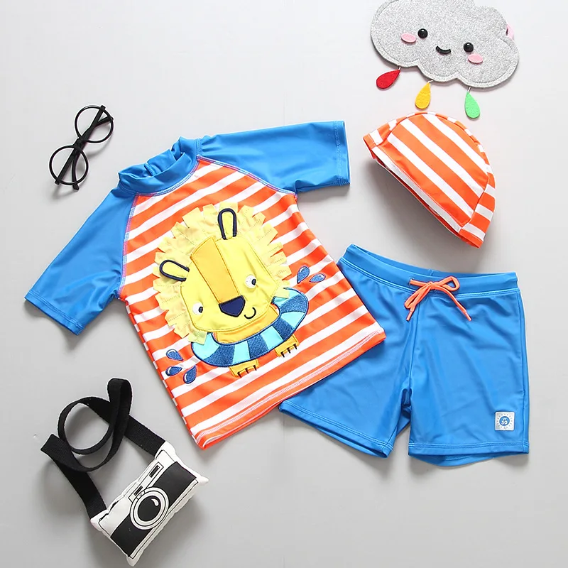 Детский купальный костюм UPF50 с длинными рукавами купальные костюмы УФ защитой