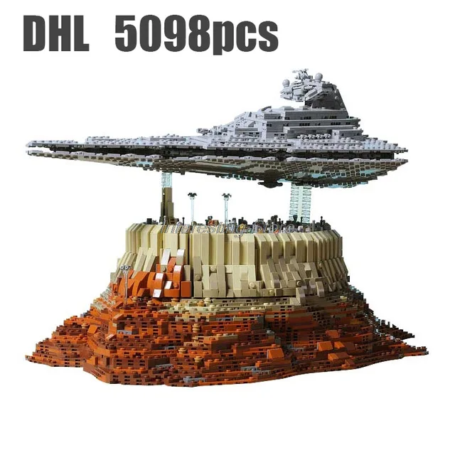 

Dhl Mould Moc 21007 5162pcs Star Plan The Empire Over Jedha City Building Block Bricks Toy For Christmas Gift 18916 05027