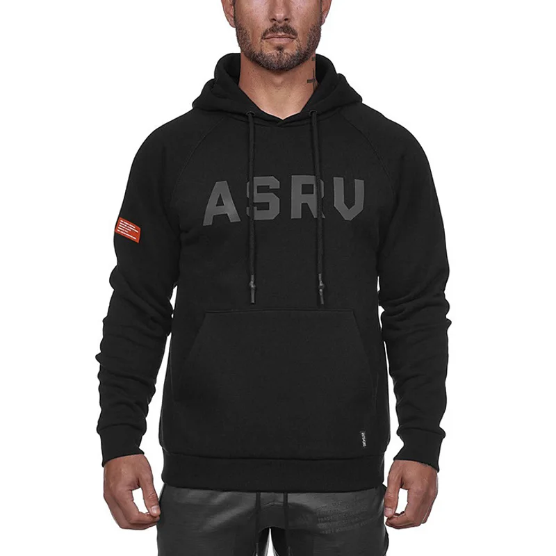 

Men's Gyms Bodybuilding Hoodies Fitness Running Sweatshirt Pullover Sportswear Male Workout Hooded Casual Clothing