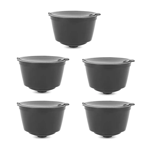 

1/3/4/5PCS coffee capsule nestle dolce gusto capsule nespresso refillable capsule coffee filter reusable cafe tool Fast