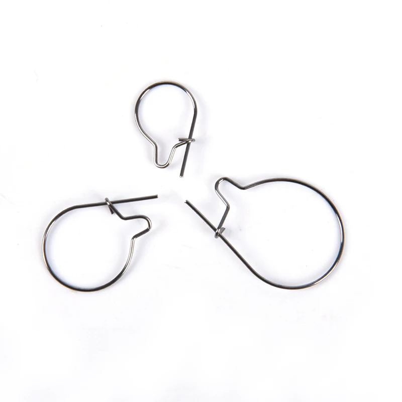 

20PCS S/M/L Carp Fishing Maggot Clip Fishing Bait Ring Hooks Bait Sting Pin Spike Live Bait Lure Hook Carp Chod Hair Rig Tackle