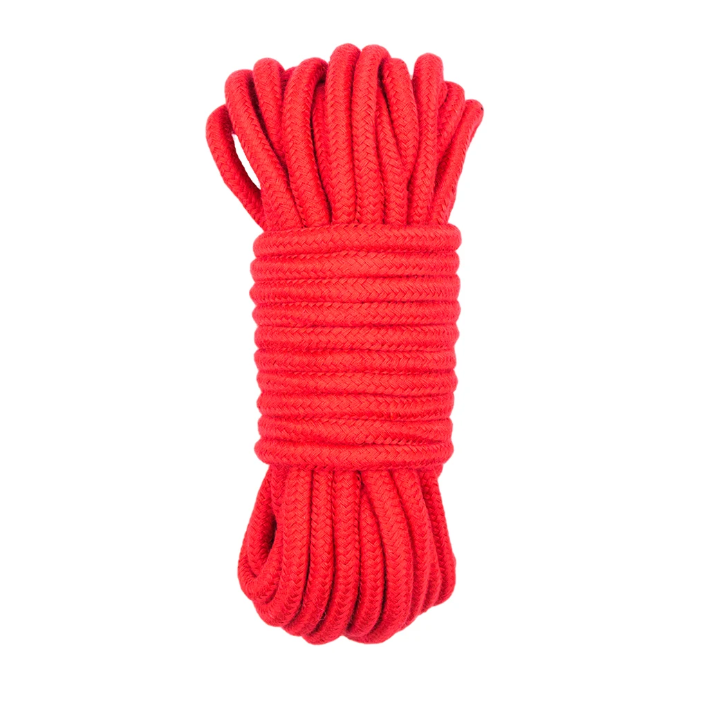 

6mm Cotton Guyline Canopy Tent Rope Guy Line Camping Cord Paracord - 10/20 Meters