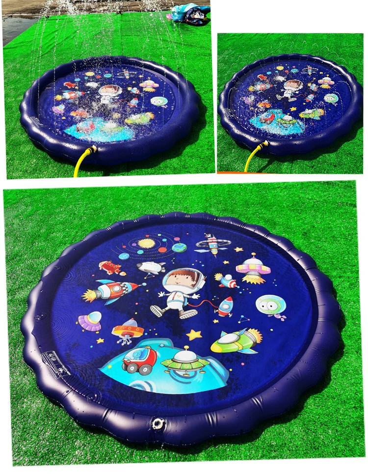 

Water Mat Summer Outdoor PVC Inflatable Spray Water Cushion For Children Baby Kids Play Water Mat Games Beach Lawn Sprinkler Pad