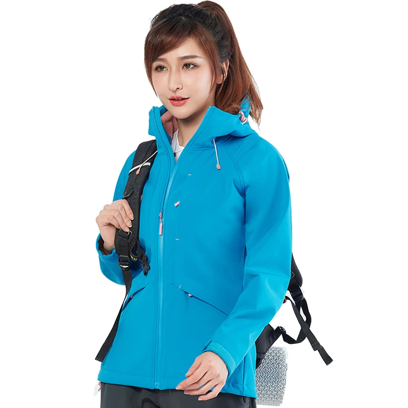 Женская куртка для походов и альпинизма водонепроницаемая ветровка активного