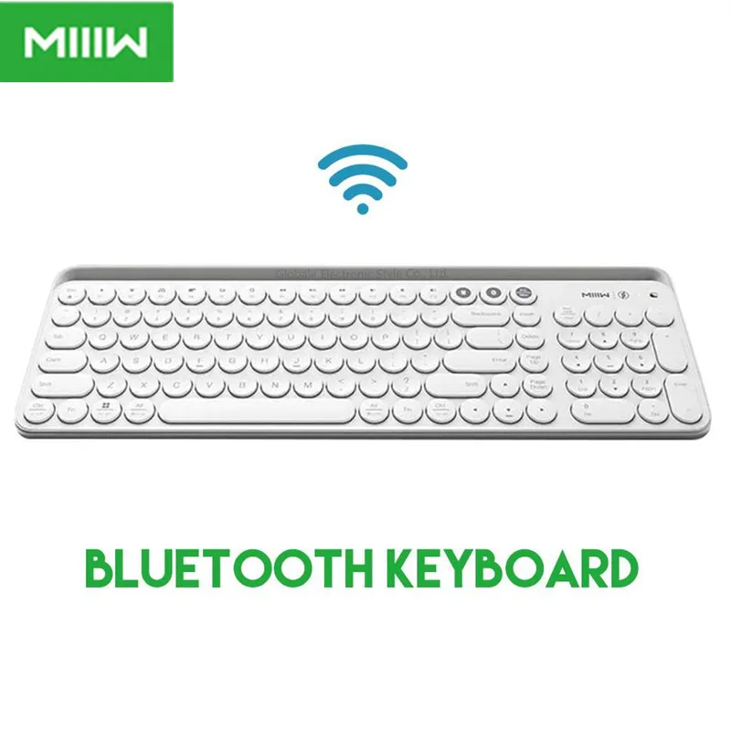Оригинальная Bluetooth клавиатура Miiiw с двойным режимом 104 клавиши 2 4 ГГц