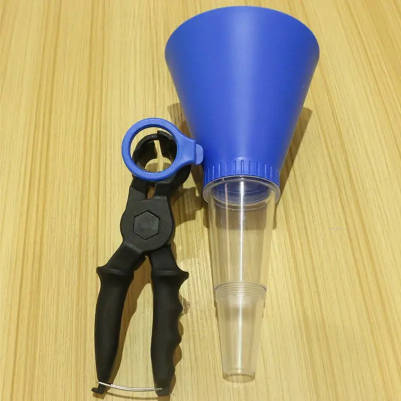 

Universal Car Engine Oil Funnel Adjustable Gasoline Special Funnel Filling Equipment Kit D7YA