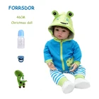 Кукла реборн Реалистичная мягкая силиконовая, 47 см