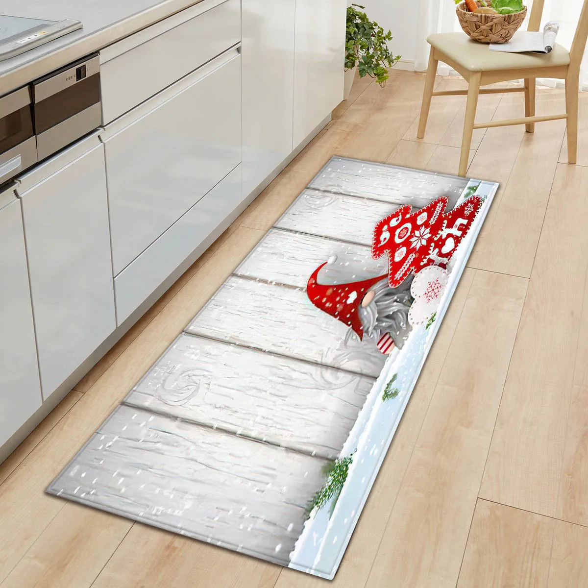 christmas home entrance door mat carpet flannel kitchen rug mats soft doormats hallway rugs for bedroom bathroom living room free global shipping