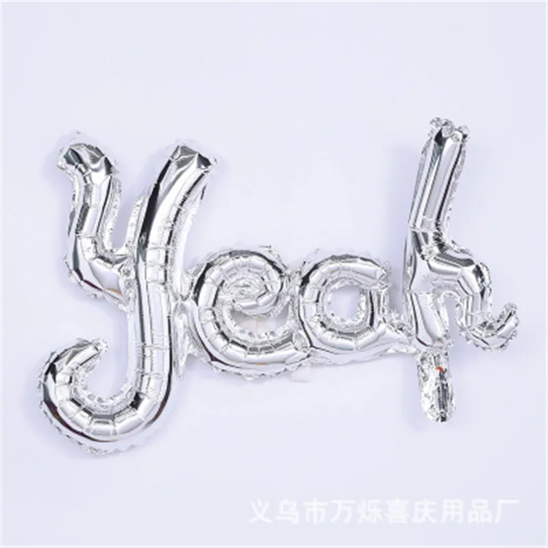 Новый сиамский воздушный шарик из алюминиевой пленки празднование нового года