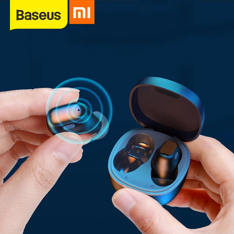 

Xiaomi Baseus WM01 TWS Bluetooth Earphones Stereo Wireless 5.0 Bluetooth Headphones Touch Control Noise Cancelling Headset