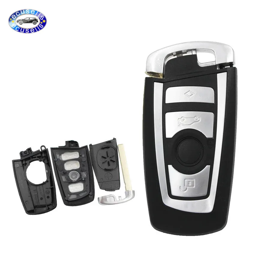 Сменный Чехол для автомобильного ключа с 4 кнопками BMW 1 3 5 6 7 Series X3 X4|Ключ от авто| |