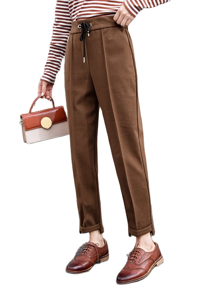 Брюки SEMIR Женские повседневные свободные Асимметричные штаны с эластичным