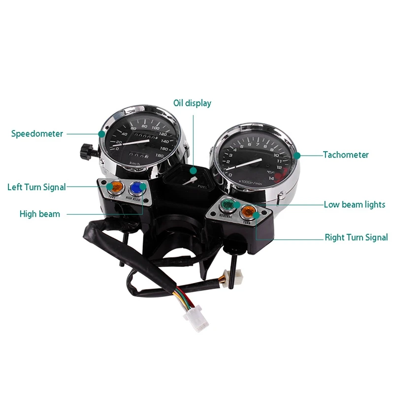 AL22 Тахометр для мотоцикла Oeter спидометр YAMAHA XJR400 XJR 400 1992 1993 1994 92 93 94|Тахометры| |