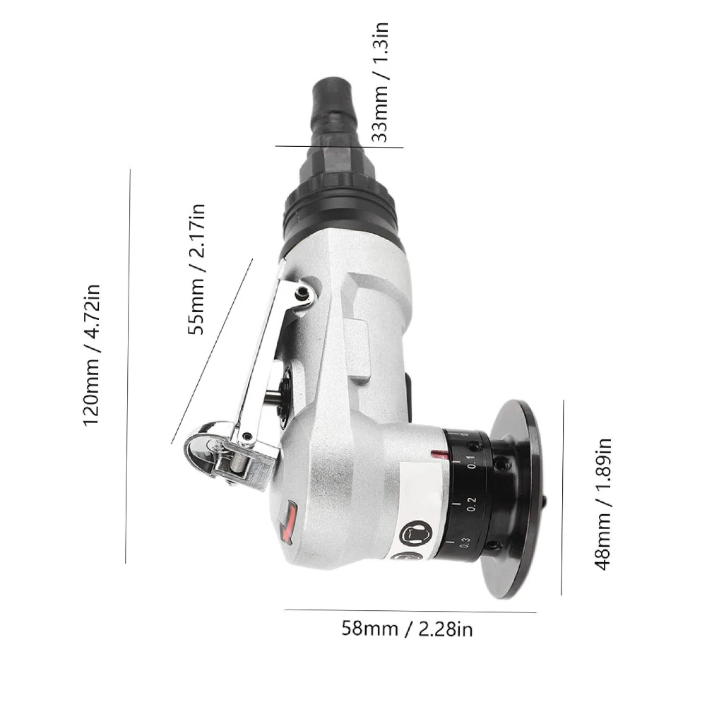 

Mini Pneumatic Chamfering Machine 45 Degree Hand-Held Alloy Arc Burr Trimming Machine Pneumatic Air Chamfering Machine